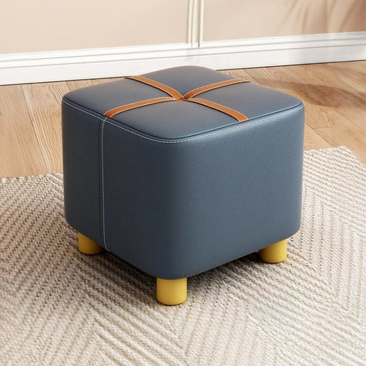 Customizable Naive Pouffe - Spacious Ottoman Seat for Living Room Elegance