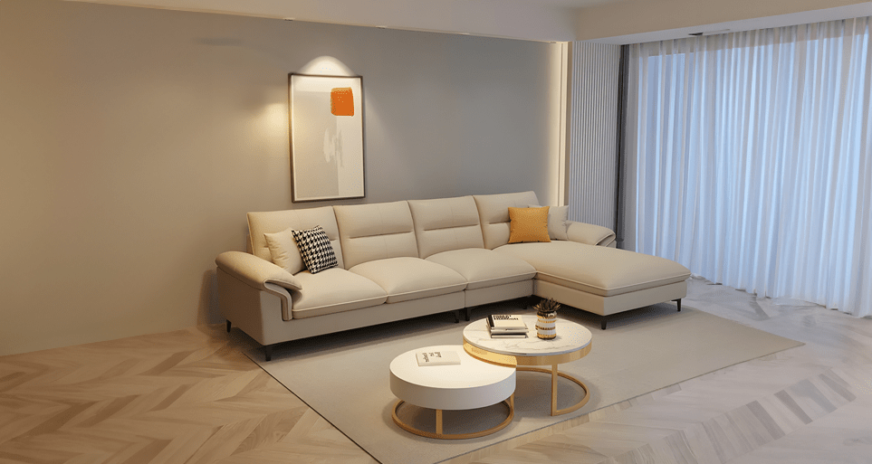 Signature sofa designs, a hallmark of Estre's craftsmanship.