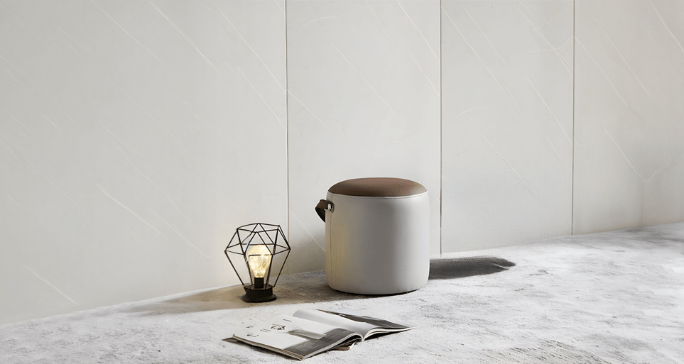 Seamless ottoman chair design, functional elegance by Estre.