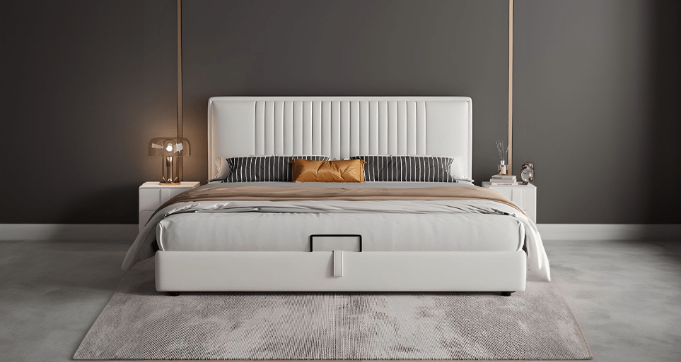 Estre's divan bed, elegance and functionality in one piece.