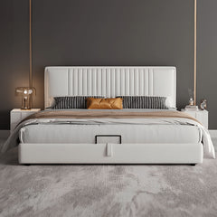 Estre Campanula Tailored Upholstered Bed - Customizable Comfort with/without Built-in Storage Options