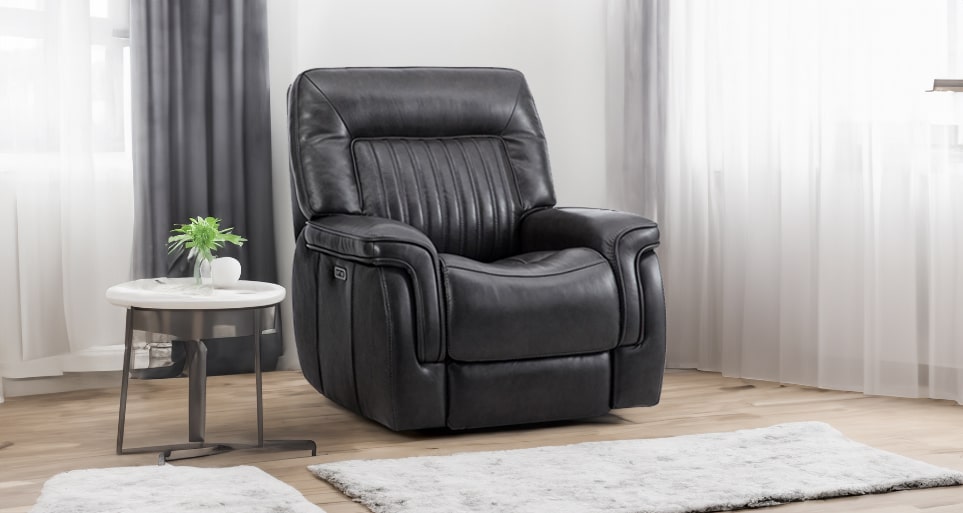 Spacious 3 seater recliner sofa, ideal for comfortable gatherings by Estre.