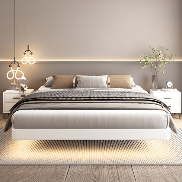 Estre Strates Customizable Upholstered Bed with Optional Storage - Modern and Sleek Design