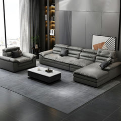 Customizable Grande Sofa Set - Spacious & Elegant Seating Solution for Luxurious Interiors