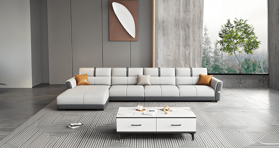 Estre Furniture's 5 seater sofa set price, where value meets style.