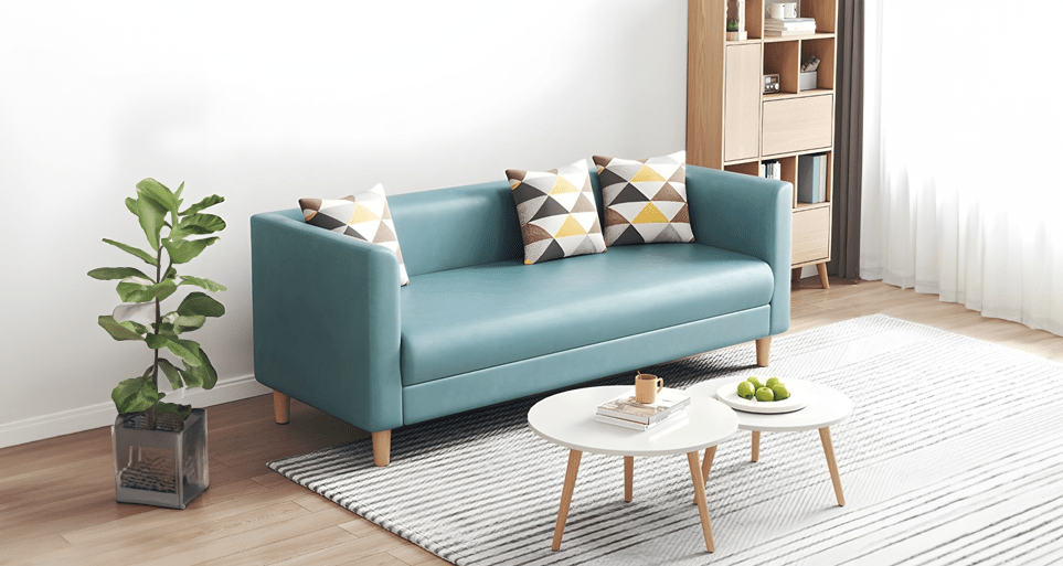 3 seater sofa by Estre, blending style and spacious seating.