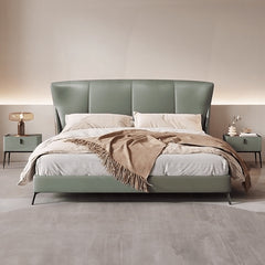 Estre Desyo Customizable Upholstered Bed with Optional Storage - Sleek and Contemporary Design