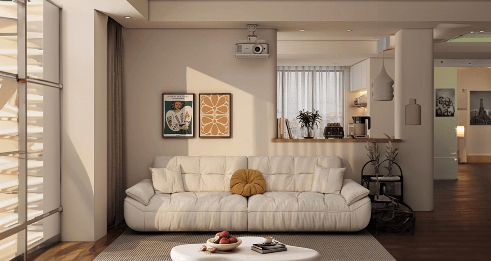 Modern sofa set designs images with price, transparency at Estre.