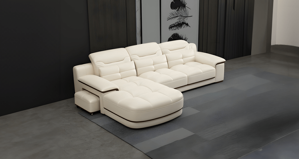 Spacious and stylish, Estre Furniture's 5 seater sofa sets redefine living rooms.