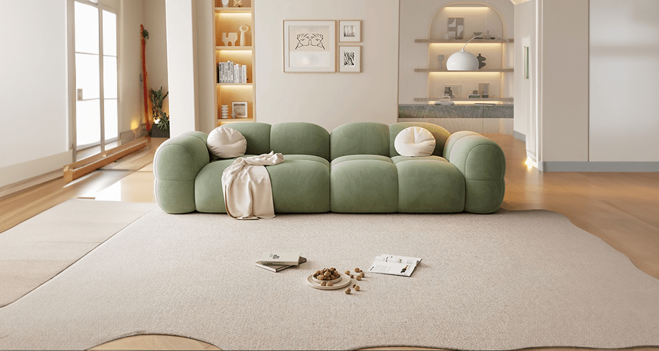 Modern sofa set design, reimagining living spaces at Estre.