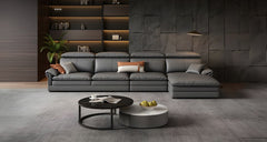 Estre Furniture Bangalore's 7 seater sofa set, expansive luxury for gatherings.