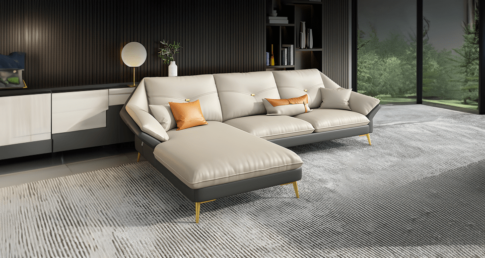 Living room sofa set, transforming spaces at Estre.