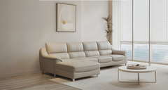 Elegant and affordable, Estre's sofa set 5 seater under 15000.