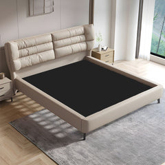 Estre Petalo Customizable Upholstered Bed - Sophisticated Comfort with Optional Storage Choices