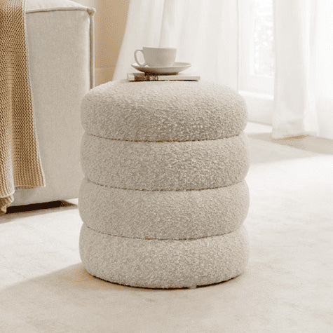 Pebble Ottoman : Elegant Seating for Living Room and Lounge