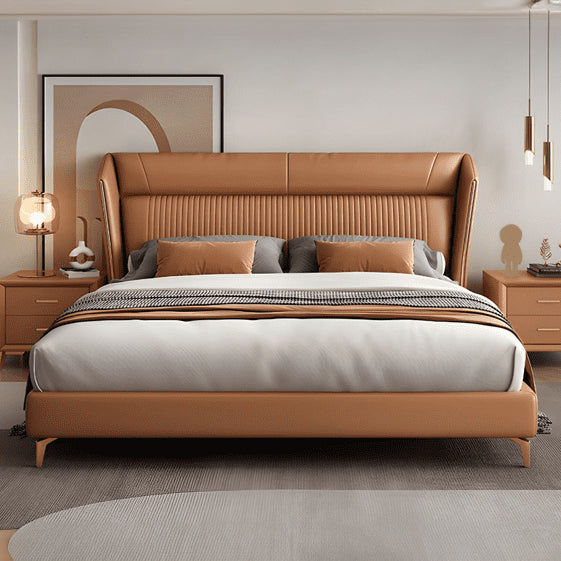Estre Illetto Customizable Upholstered Bed with Optional Storage - Elegant and Modern Design