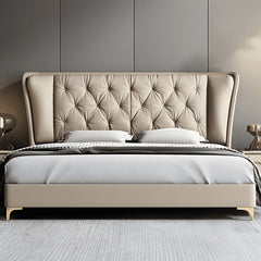 Estre Noale Customizable Upholstered Bed - Chic Design with Flexible Storage Options