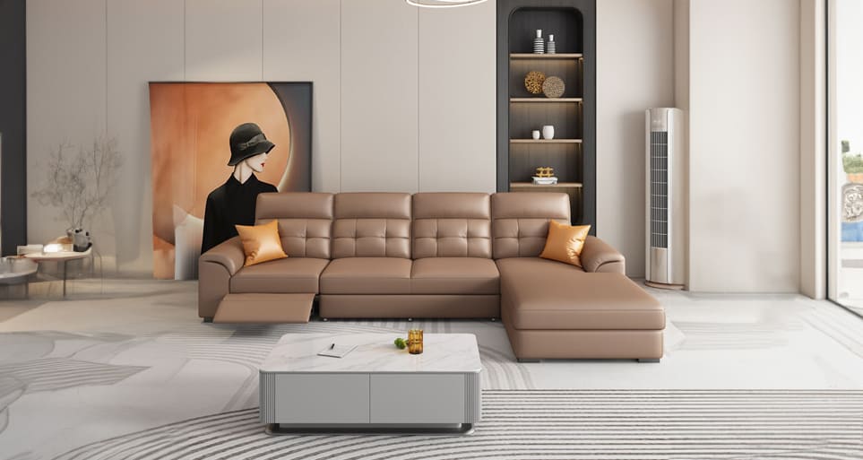 Sleek sofa com bed by Estre, Bangalore's modern furniture solution