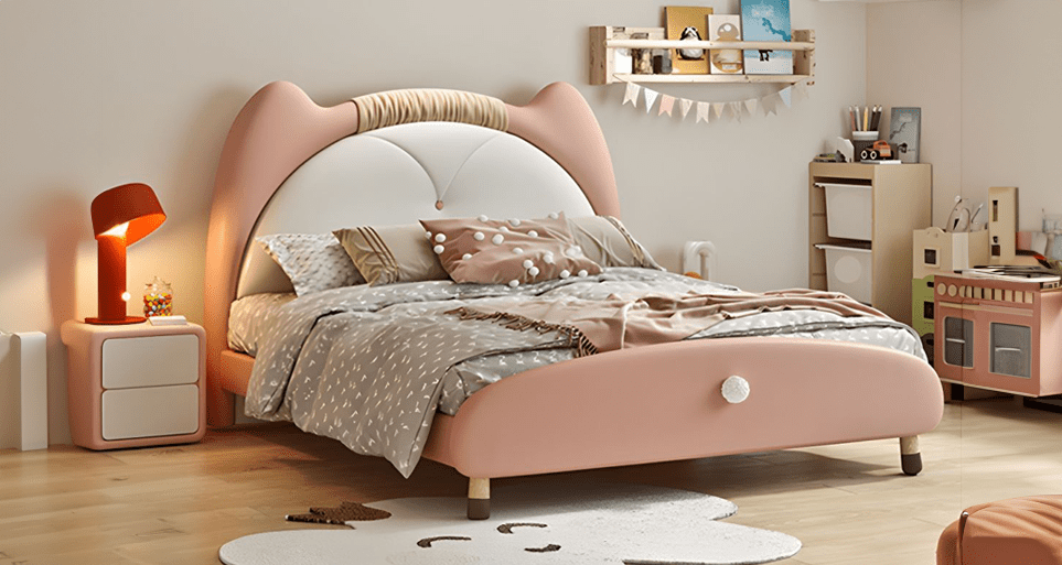 Compact kids single bed, perfect for cozy nights from Estre.