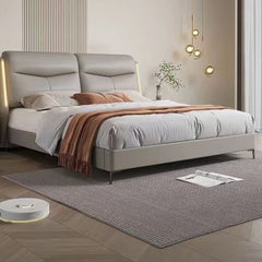 Estre Eleganza Customizable Upholstered Bed with Optional Storage - Luxurious and Sophisticated Design