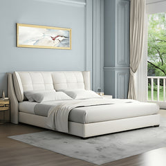Estre Rochester Customizable Upholstered Bed with Optional Storage - Sophisticated and Timeless Design