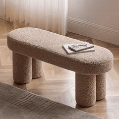 Klee  Bench with Plush Upholsterd   - Versatile Seating Solution