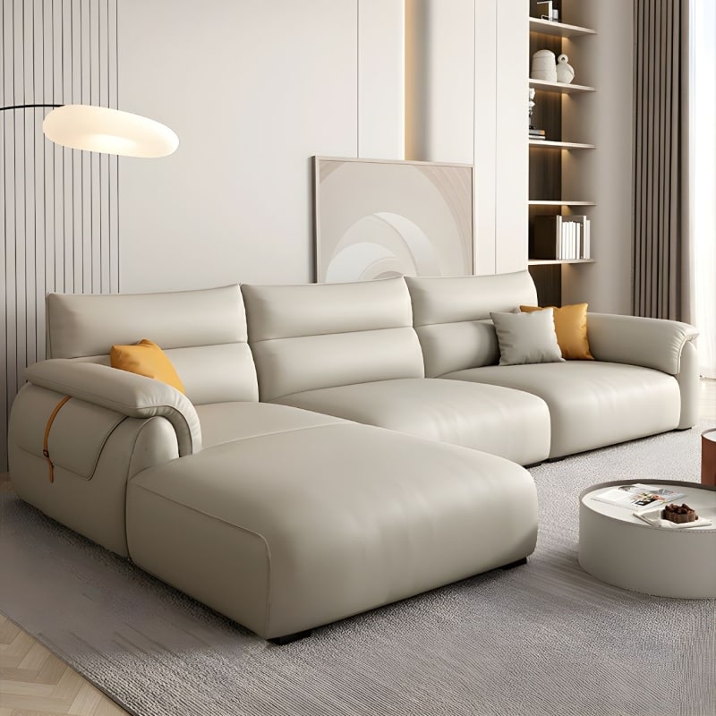 Customizable Invito L-Shape Sofa: Comfort & Style for Modern Living Spaces