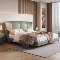 Estre Desyo Customizable Upholstered Bed with Optional Storage - Sleek and Contemporary Design