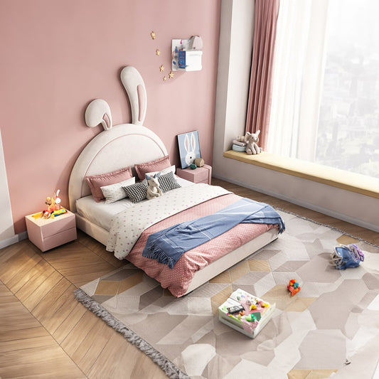 Buster Bunny-Themed Kids Bed - Fun & Vibrant Design for Boys & Girls, Durable  Frame