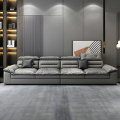 Customizable Grande Sofa Set - Spacious & Elegant Seating Solution for Luxurious Interiors