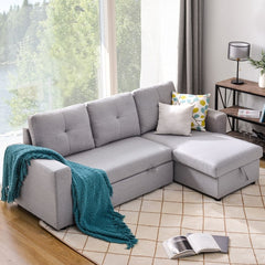 Luxury Edfell Sofa cum Bed - Customizable, Multi-Functional & Space-Saving Design