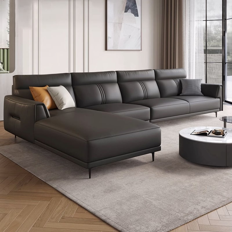 Customizable Vicenza L-Shaped Sofa - Sleek Design & Personalized Comfort for Any Space