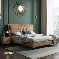 Estre Savoy Customizable Upholstered Bed with Optional Storage - Elegant and Timeless Design