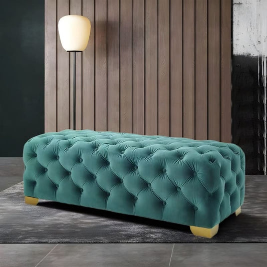Reyna Luxury  Upholstered Bench - Elegant Seating for Living Room
