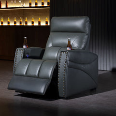 Chigwell Customizable Home Cinema Recliner - Reclining Movie Theatre Seats & Home Entertainment Theater Sofa