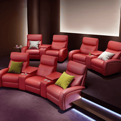 Cinema Chair Fritz Home Theater Recliner – Luxurious Cinema Recliners for the Ultimate Home Viewing Experience, Customizable