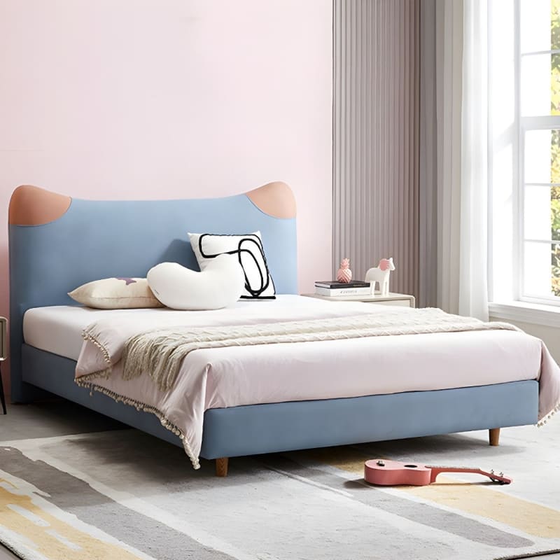 ERIK Kids Bed - Sleek Modern Design for Boys & Girls, Durable Wooden Construction, Ideal for Contemporary Kids Rooms, Exclusive