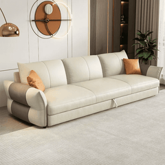 Estre Fargo Customizable Sofa cum Bed - Spacious and Comfortable Convertible, Ideal for Contemporary Living Spaces