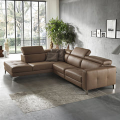 Quila l Shape Sofa  with Moveable Headrest From Estre - Direct from Factory (Customizable)