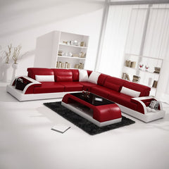 Jack Corner Sofa  in Artificial Leather From Estre - Direct from Factory (Customizable)