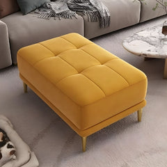 Customizable Falkon Fabric Ottoman - Cozy Pouf  for Living Room and Lounge