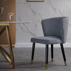 Velit Customizable Streamlined Chair for Sophisticated Dining & Office Use - Estre