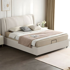 Estre Wilton  Customizable Upholstered Bed with Optional Storage - Elegant & Comfortable Design