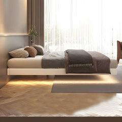 Estre Strates Customizable Upholstered Bed with Optional Storage - Modern and Sleek Design