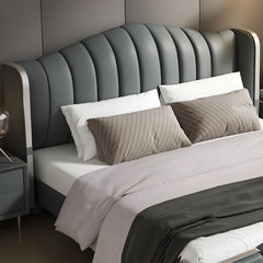 Estre Ebrid Customizable Upholstered Bed with Optional Storage - Modern and Elegant Design