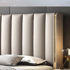 Estre Seneca Customizable Upholstered Bed with Optional Storage - Modern and Refined Design