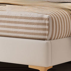 Estre Daphne Customizable Upholstered Bed with Optional Storage - Elegant and Contemporary Design