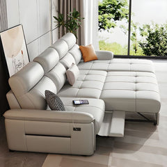 Estre Luna Customizable Sofa cum Bed - Sleek Space-Saving Convertible, Ideal for Contemporary Homes