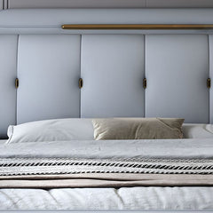 Estre Nowra Customizable Upholstered Bed with Optional Storage - Stylish and Practical Design