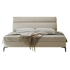 Estre Nuvola Customizable Upholstered Bed with Optional Storage - Contemporary Comfort and Stylish Design